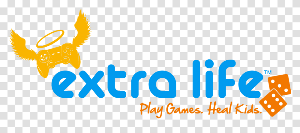 Extra Life Play Games Heal Kids, Logo, Word Transparent Png