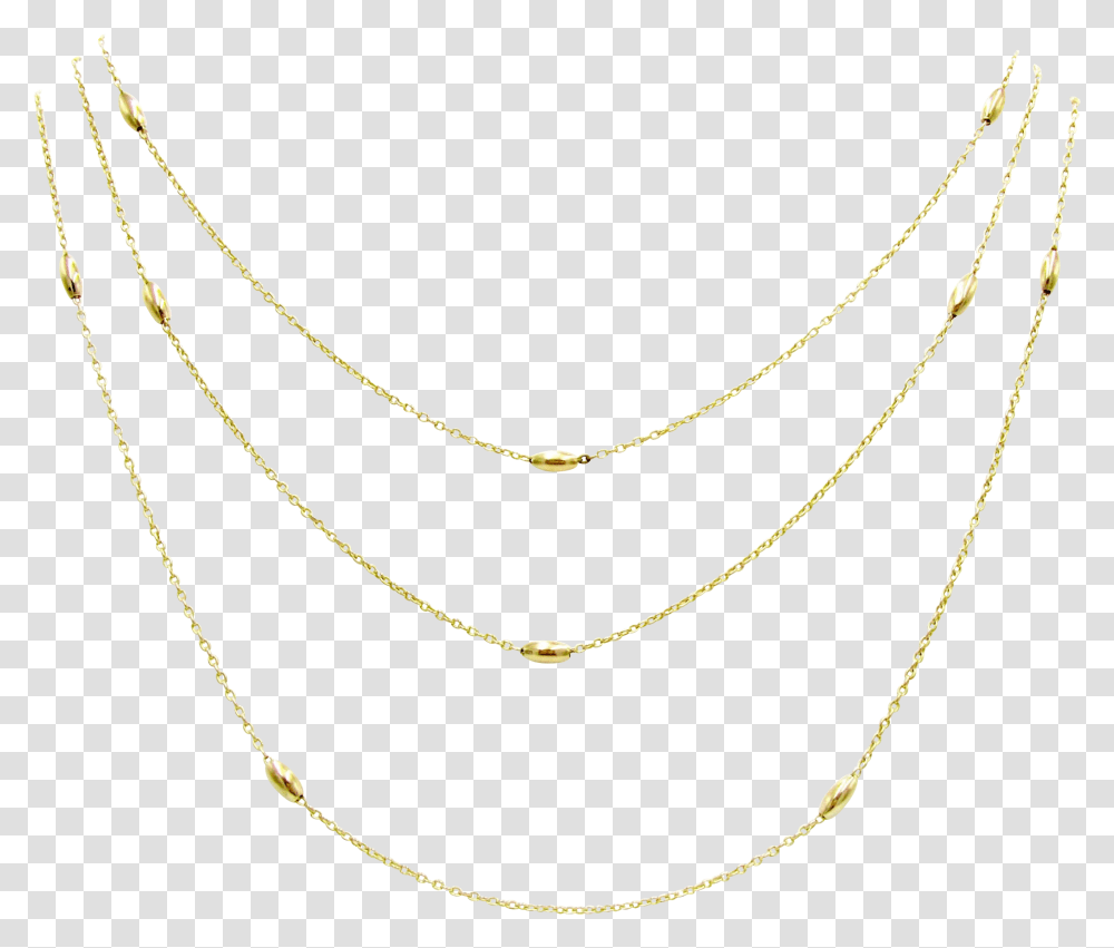 Extra Long Antique Gold Ellipse Bead Layering Station Chain, Necklace, Jewelry, Accessories, Accessory Transparent Png