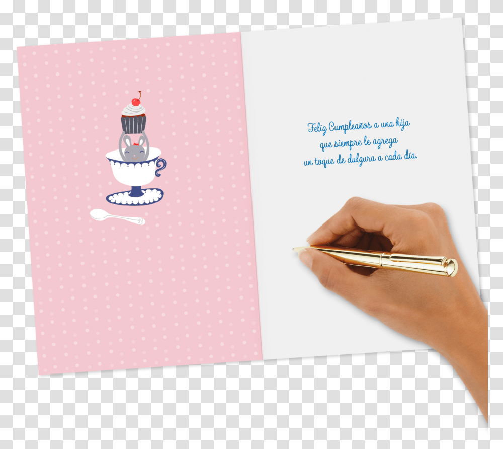 Extra Sweetness Spanish Language Birthday Card For Lighthouse, Person, Human, Business Card Transparent Png