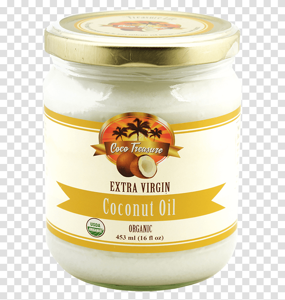 Extra Virgin Organic Coconut Oil Spread, Mayonnaise, Food, Pizza Transparent Png