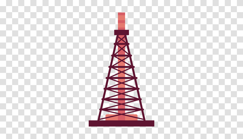 Extraction Tower Petrol, Architecture, Building, Triangle, Cable Transparent Png
