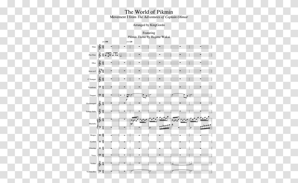 Extraordinary Pippin Sheet Music, Gray, World Of Warcraft Transparent Png