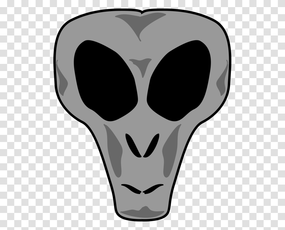 Extraterrestrial Life Grey Alien Head Unidentified Flying Object, Hand, Stencil, X-Ray, Ct Scan Transparent Png