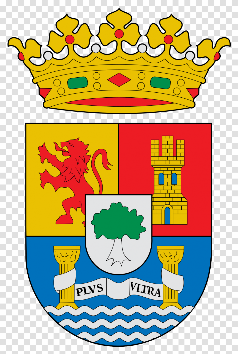 Extremadura Coat Of Arms, Logo, Label Transparent Png