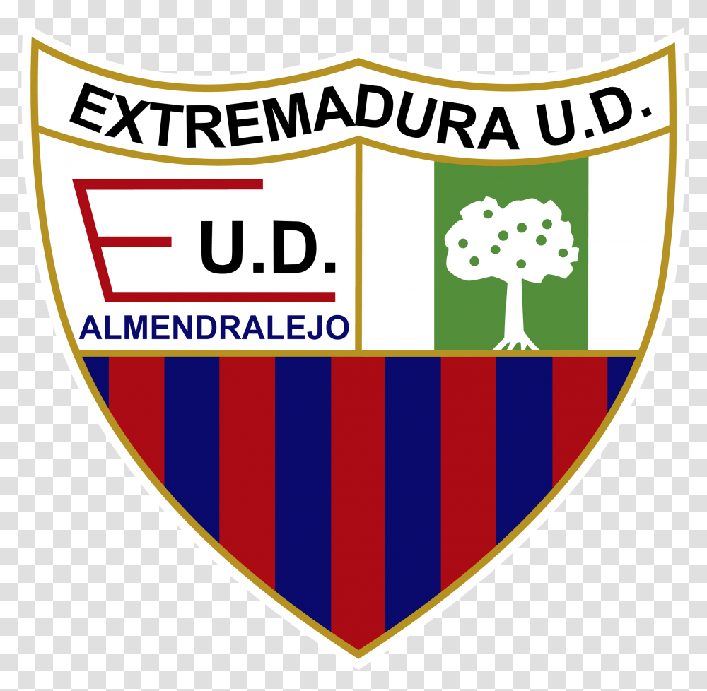 Extremadura Ud Logo Extremadura Ud Logo, Text, Armor, Symbol, Trademark Transparent Png