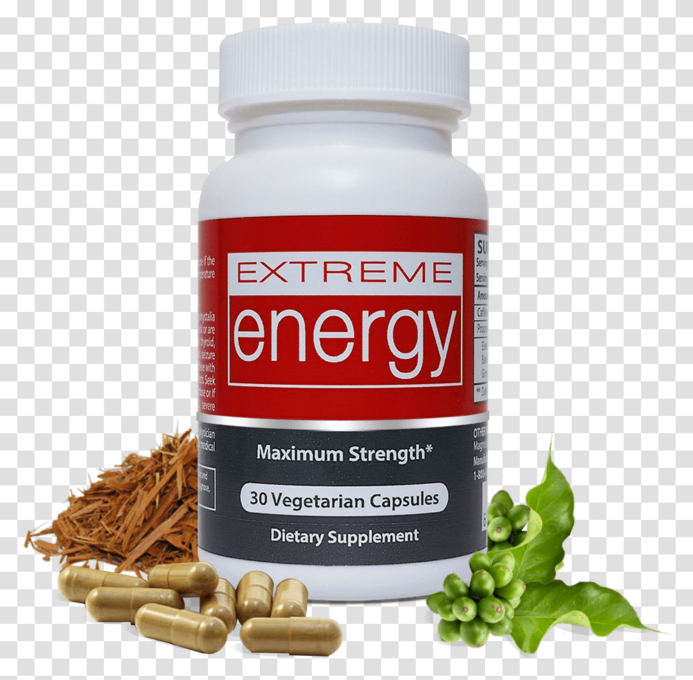 Extreme Energy Extreme Energy Pills Natural, Ketchup, Food, Plant, Potted Plant Transparent Png