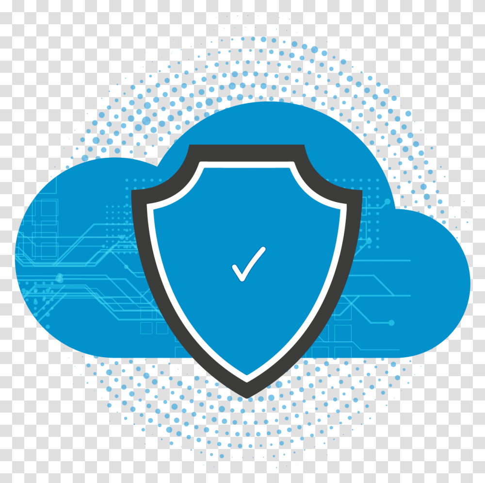 Extremely Secure Data Transfer With Tugger Background Dot Design, Armor, Shield, Security Transparent Png