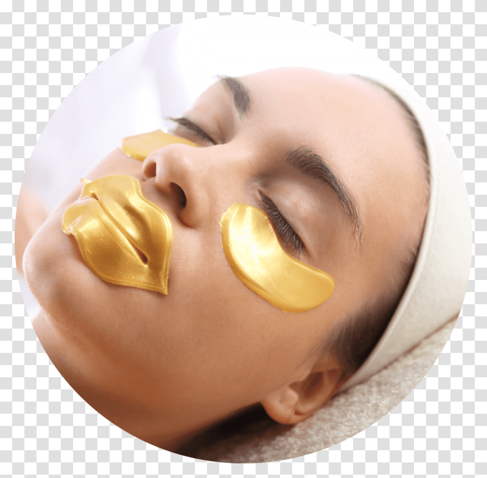 Eye And Lip Mask, Face, Person, Food, Spa Transparent Png