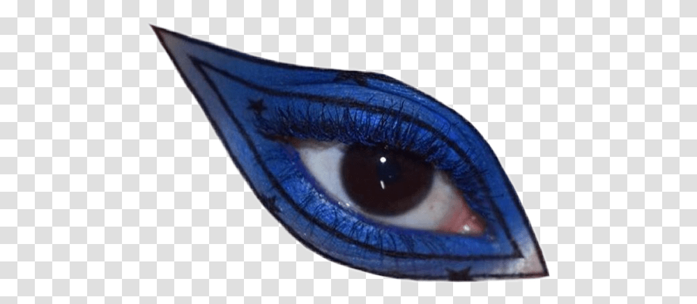 Eye Bluepng Aesthetic Moodboard Blue, Contact Lens Transparent Png
