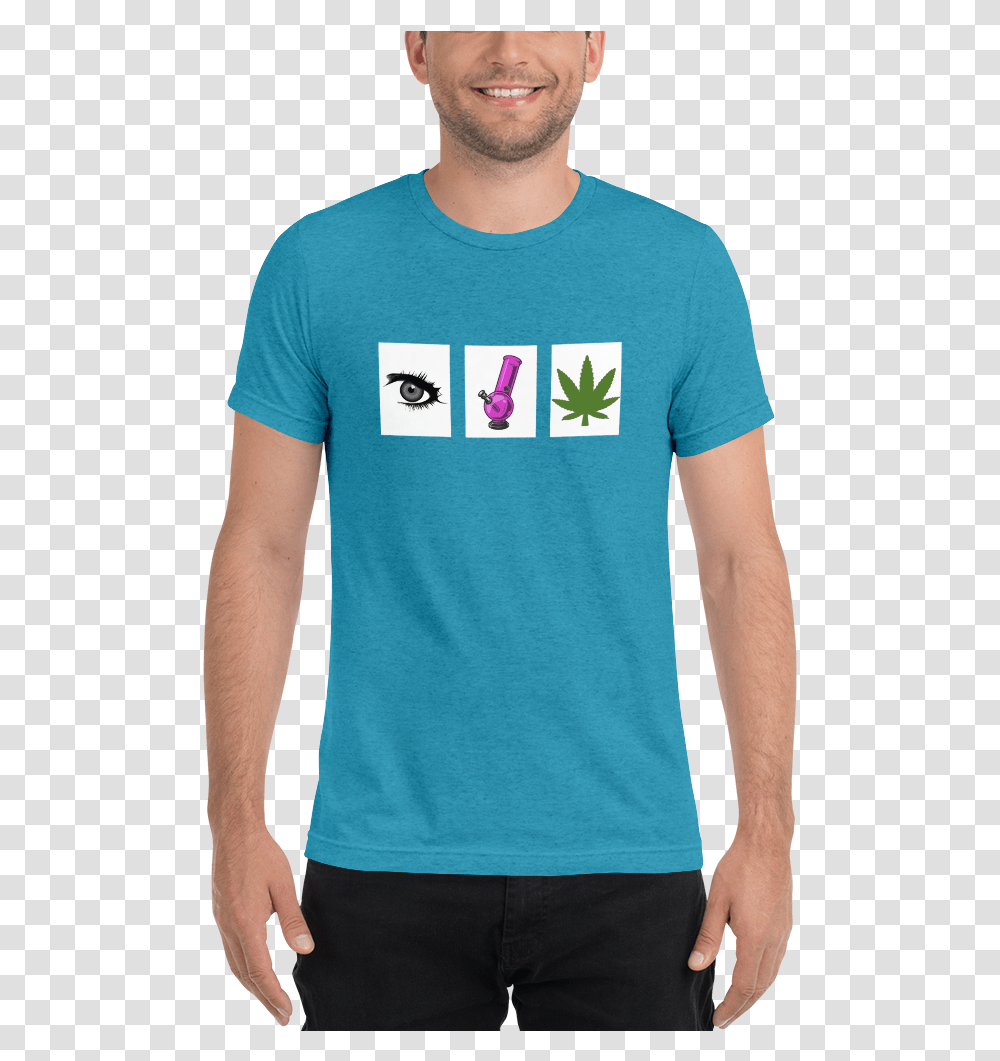 Eye Bong Weed T Shirt, Apparel, T-Shirt, Sleeve Transparent Png
