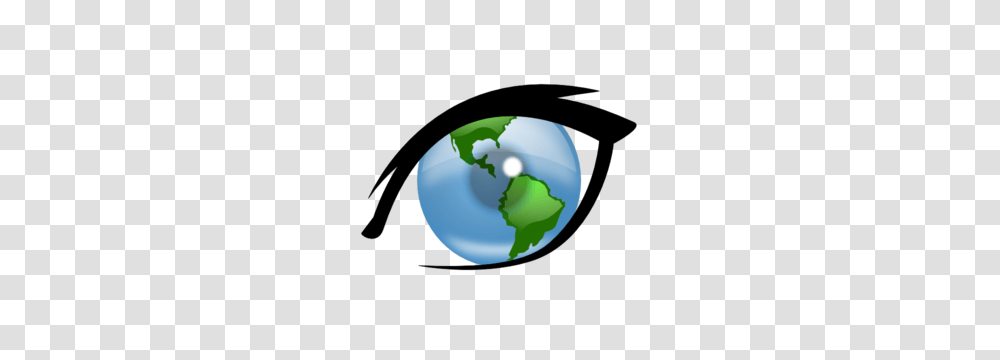 Eye Can See The World Clip Art, Planet, Outer Space, Astronomy, Universe Transparent Png