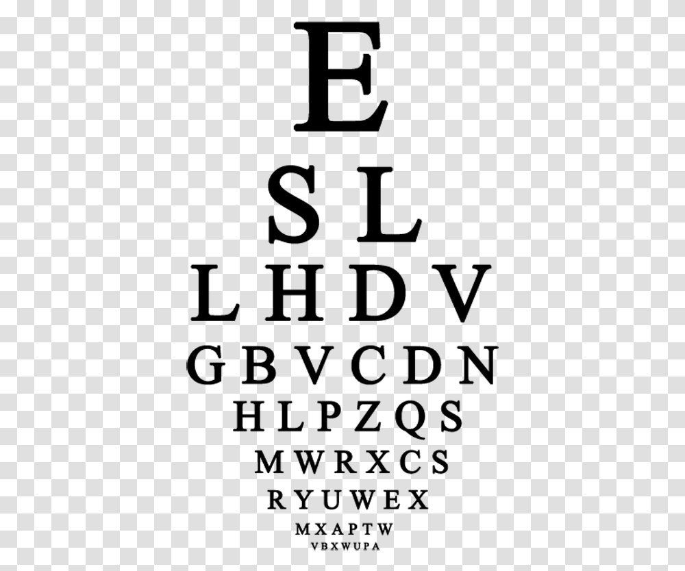 Eye Chart Poster, Gray, World Of Warcraft Transparent Png