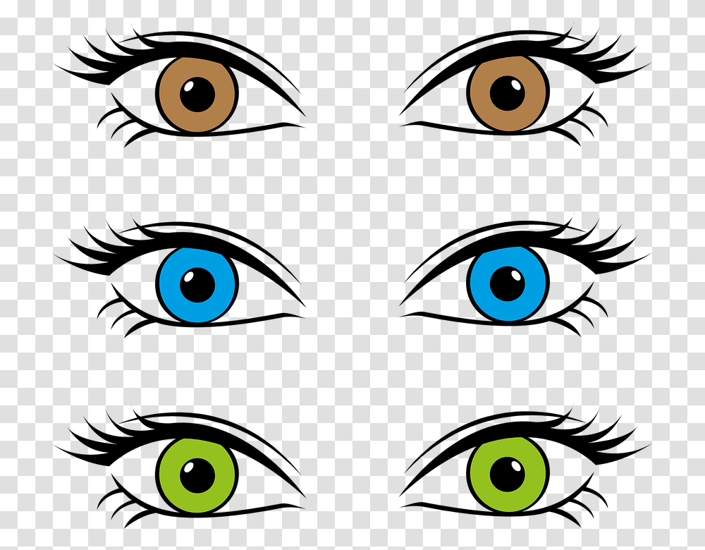 Eye Color Clipart, Texture, Number, Polka Dot Transparent Png
