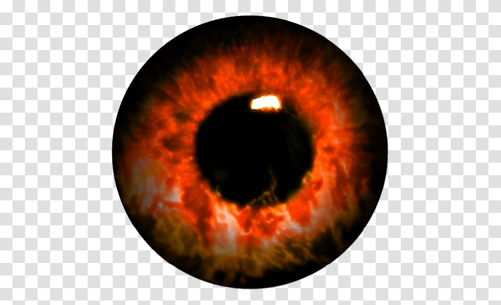 Eye Fire Circle, Bonfire, Flame, Hole, Light Transparent Png