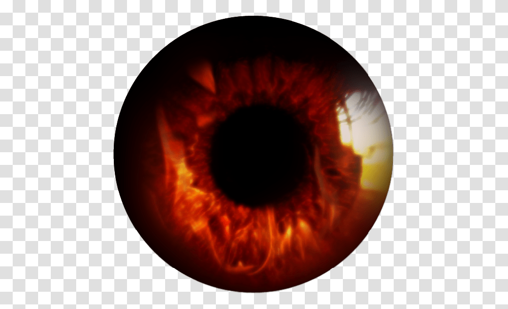 Eye Fire Fire Eyes, Sphere, Person, Human, Light Transparent Png