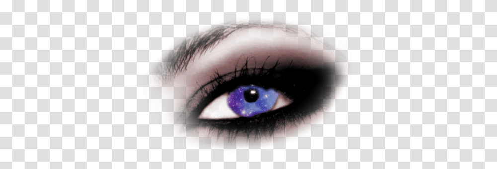Eye Galaxy Olho Galaxia Eyes, Contact Lens, Person, Human, Face Transparent Png