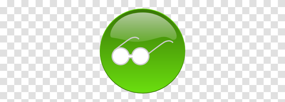 Eye Glasses Button Clip Art For Web, Green, Tennis Ball, Sport, Plant Transparent Png