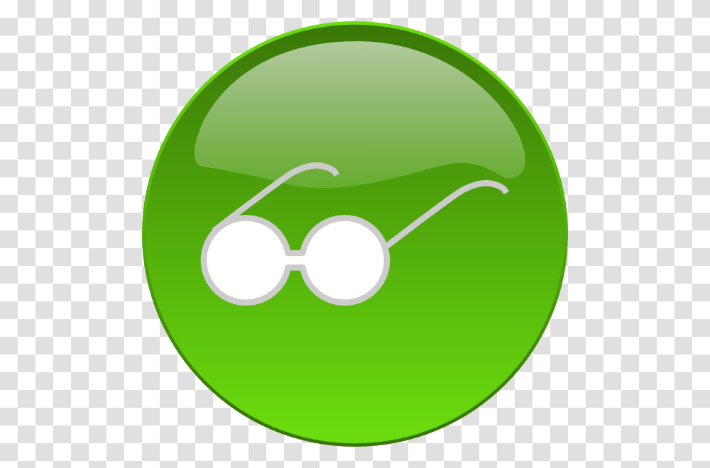 Eye Glasses Button Svg Clip Arts Glasses, Green, Tennis Ball, Goggles, Accessories Transparent Png