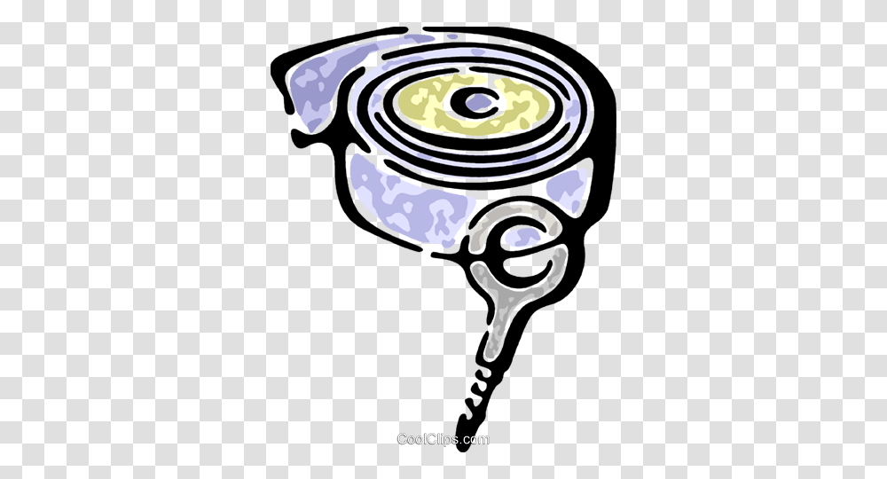 Eye Hook Royalty Free Vector Clip Art Illustration, Spiral, Plant, Coil, Key Transparent Png