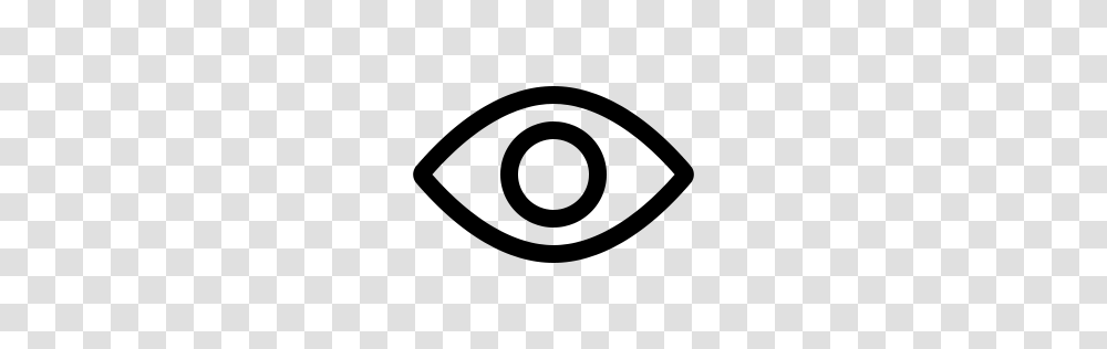 Eye Icon Outline, Gray, World Of Warcraft Transparent Png