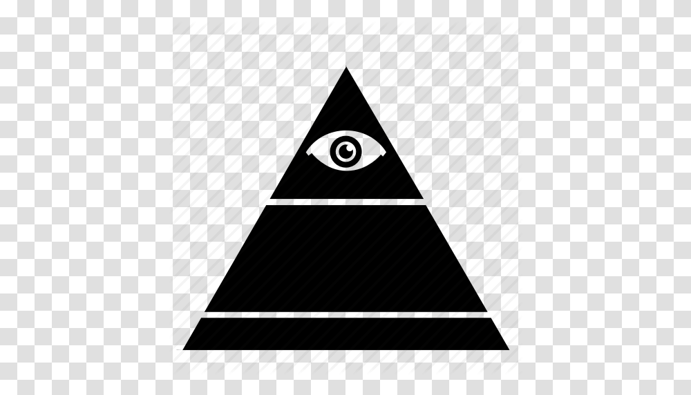 Eye Illuminati Pyramid Top Triangle Icon, Plant Transparent Png