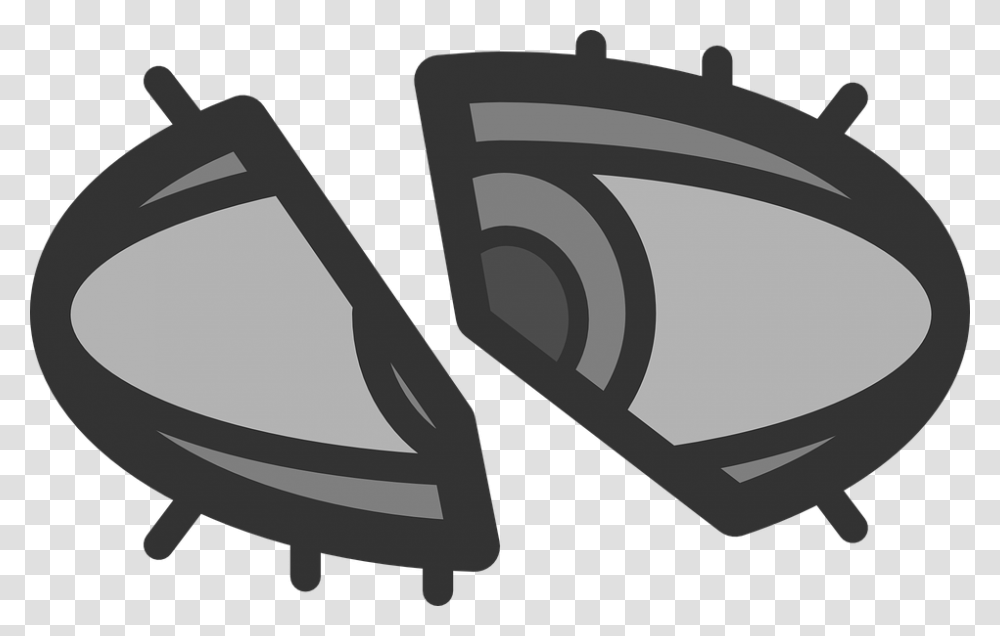 Eye Invisible Layered Hide Sign Symbol Visible Clipart, Electronics, Room, Gray Transparent Png
