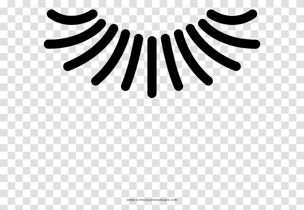 Eye Lashes Coloring, Gray, World Of Warcraft Transparent Png