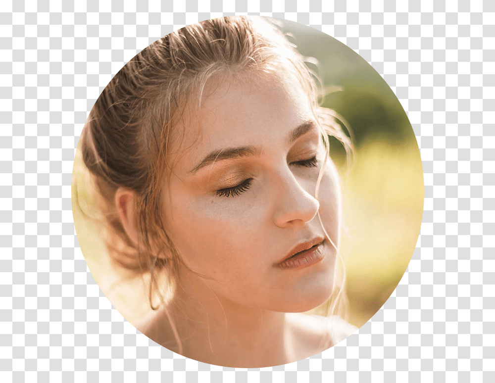 Eye Light Treatment For Dry Eyes Closed Eye Girl, Face, Person, Head, Female Transparent Png