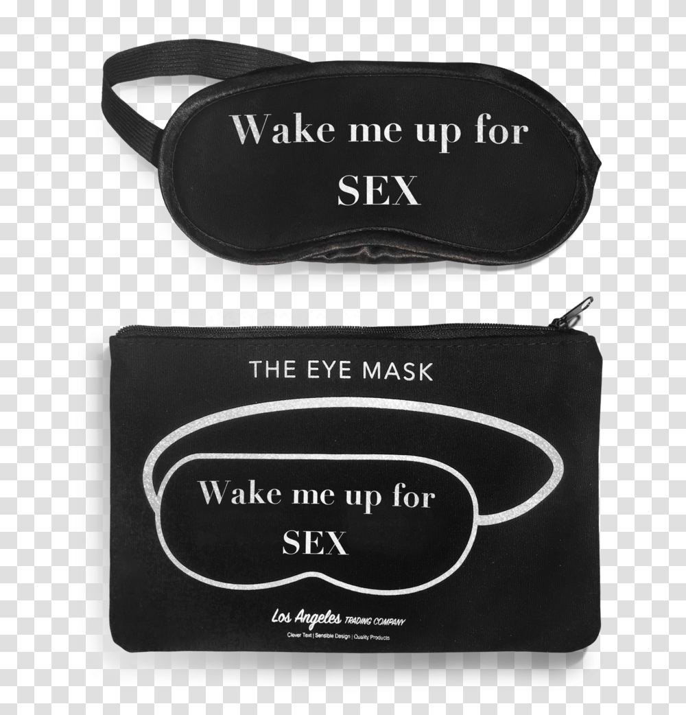 Eye Mask Wake Me Up For Sex Wake Me Up For Sex Eye Mask, Label, Bottle, Baseball Cap Transparent Png