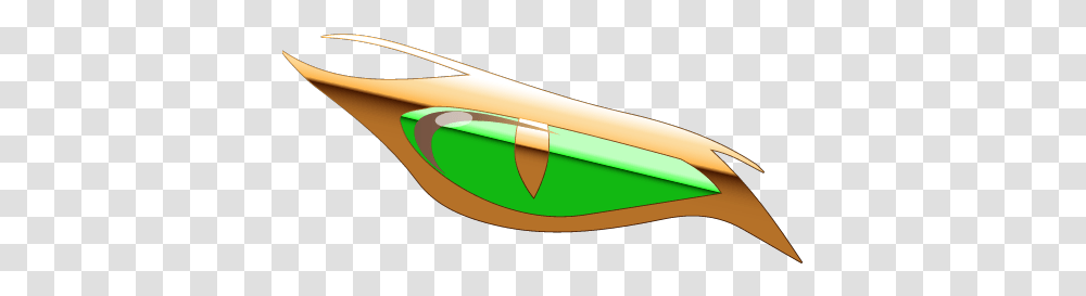 Eye Metalic Gold And Green Decals By Leboubs Boat, Vehicle, Transportation, Rowboat, Canoe Transparent Png