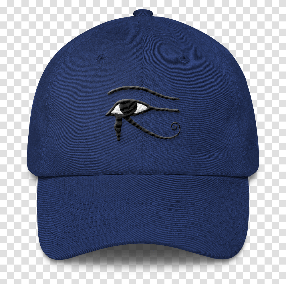 Eye Of Horus Cotton Cap Address, Clothing, Apparel, Baseball Cap, Hat Transparent Png