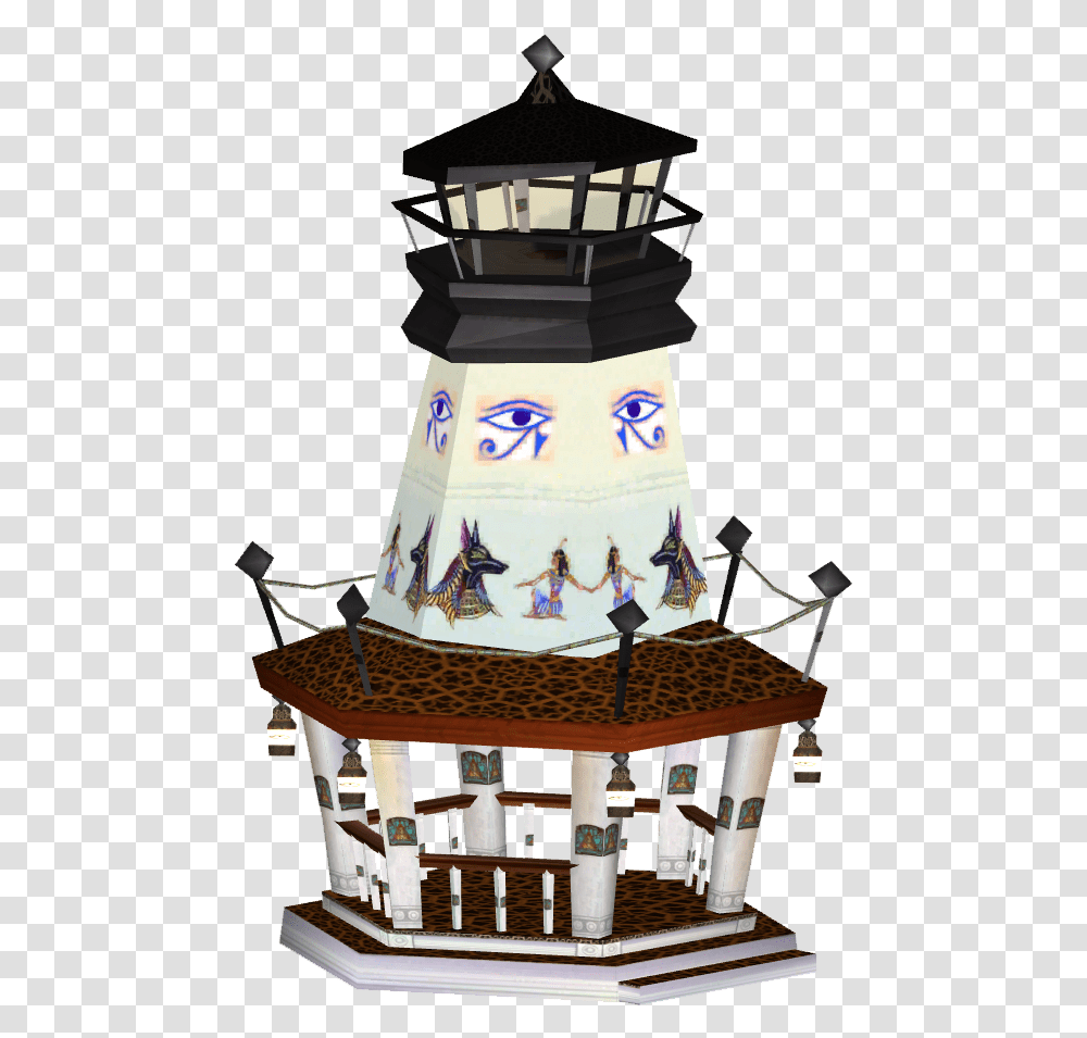 Eye Of Horus Gazebo Lighthouse, Tower, Architecture, Building, Control Tower Transparent Png