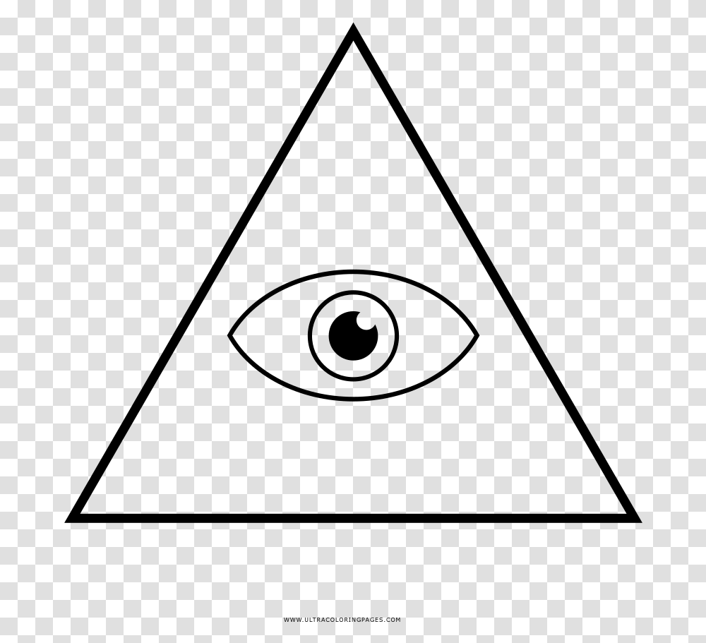 Eye Of Providence Coloring, Gray, World Of Warcraft Transparent Png