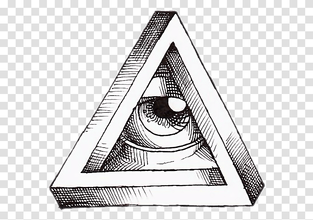 Eye Of Providence Eye Of Providence, Triangle Transparent Png