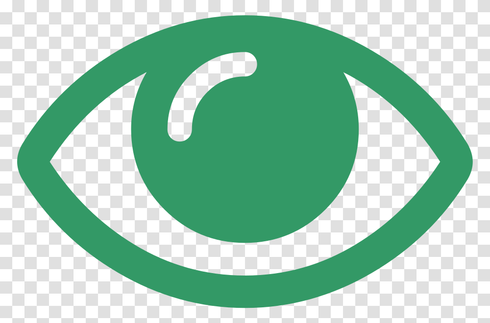 Eye Open Font Awesome Green Eye Icon Font Awesome, Logo, Trademark Transparent Png