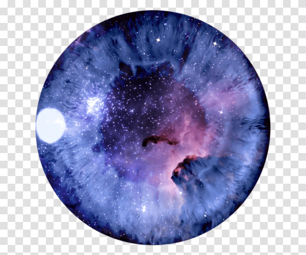 Eye Purple Clipart Light Picsart Background, Nebula, Outer Space, Astronomy, Universe Transparent Png