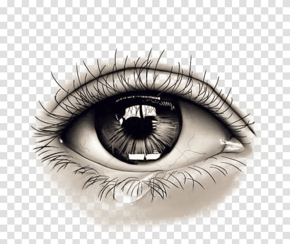 Eye Realistic Design Eye Tattoo, Drawing, Doodle, Skin Transparent Png