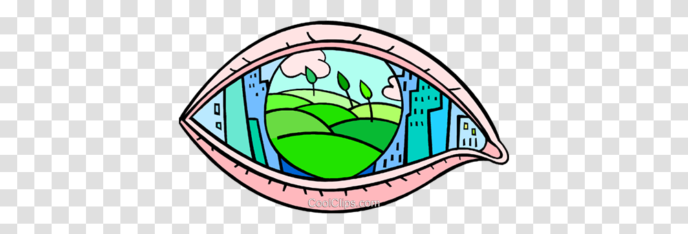 Eye Seeing Cities And Country Fields Royalty Free Vector Clip Art, Label, Sombrero, Hat Transparent Png