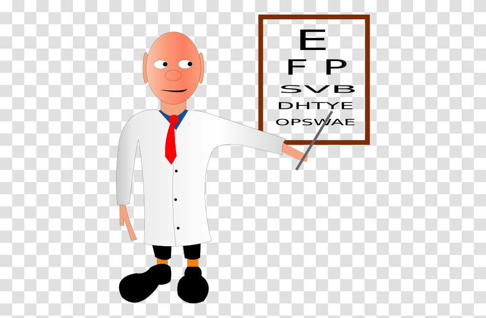 Eye Test Clip Art, Person, Scientist, Chef Transparent Png