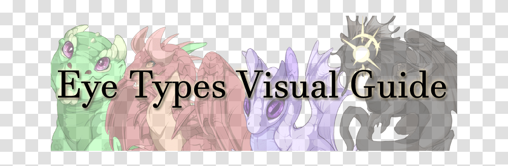 Eye Types Visual Guide Guides Flight Rising Equity, Purple, Plant, Art, Flower Transparent Png