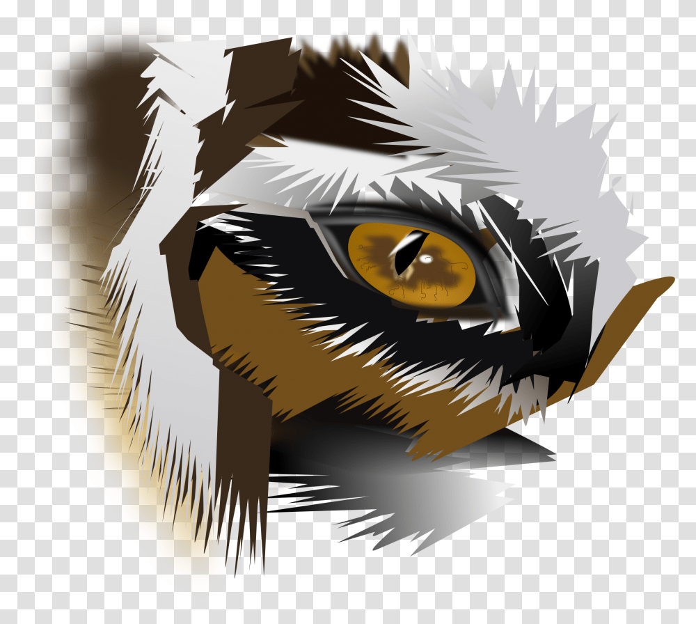 Eyeball Clipart Background Tiger Eye, Animal, Mammal, Bird, Clock Tower Transparent Png