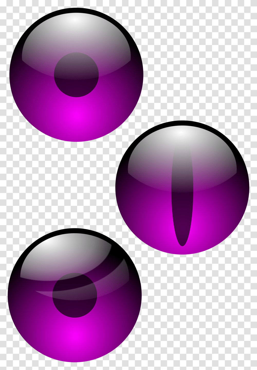 Eyeball Clipart Purple Eye Clip Art, Sphere, Bubble, Cylinder Transparent Png