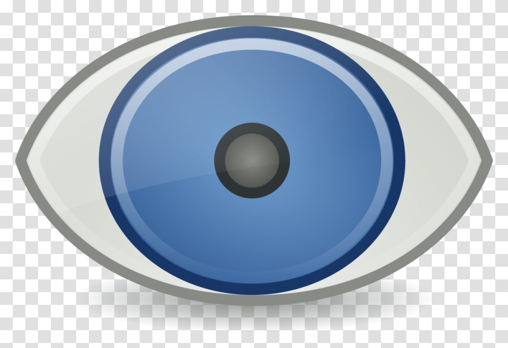 Eyeball To Use Image Clipart Icono Punto De Vista, Disk, Dvd Transparent Png