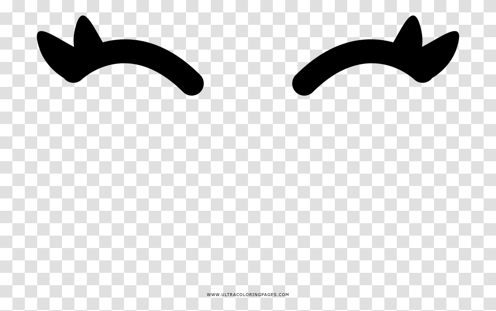 Eyebrows Coloring Page, Gray, World Of Warcraft Transparent Png