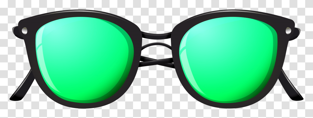 Eyeglasses Clipart Green Sunglasses, Goggles, Accessories, Accessory Transparent Png