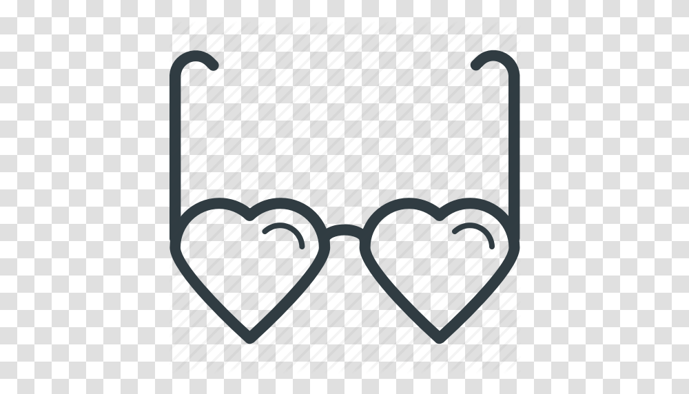 Eyeglasses Glare Glasses Heart Shaped Sunglasses Spectacles, Accessories, Accessory, Goggles, Tie Transparent Png