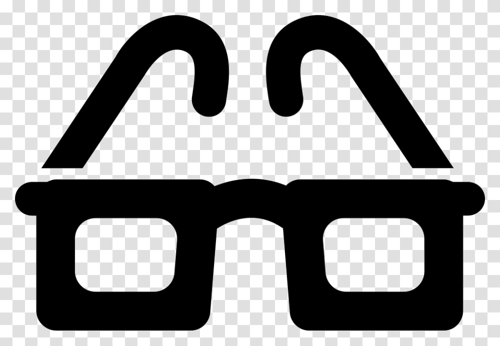 Eyeglasses, Stencil, Hammer, Tool, Label Transparent Png