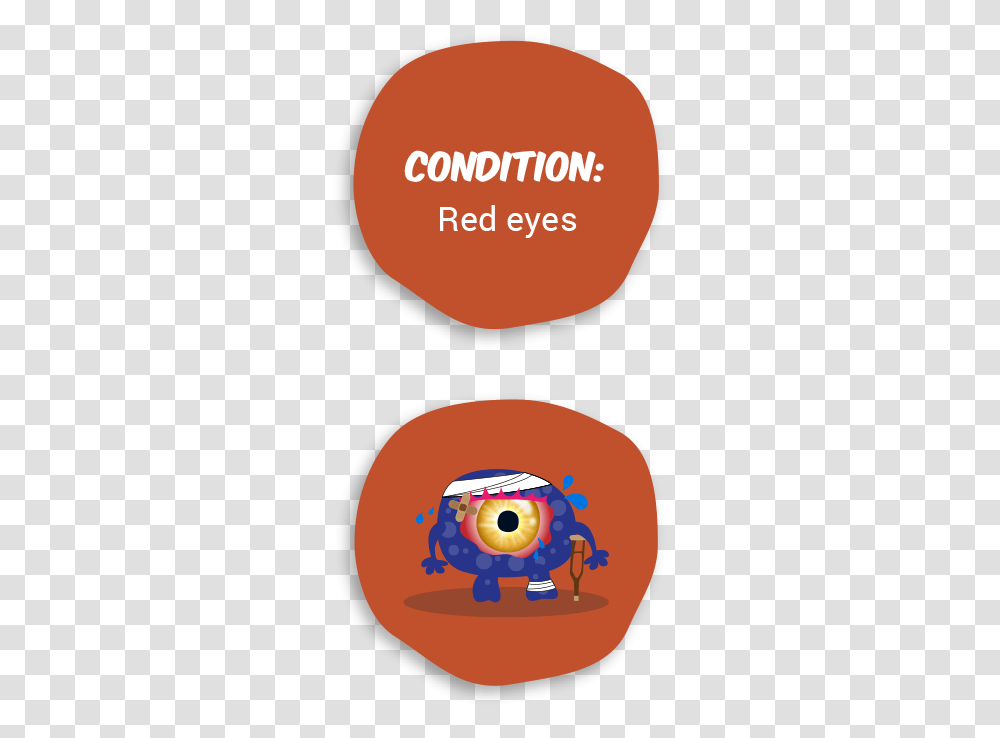Eyeglo Tips For Red Eyes Cartoon, Food, Text, Angry Birds, Cream Transparent Png