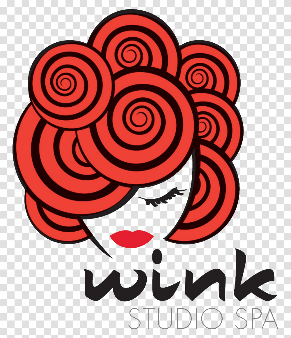 Eyelash Clipart Wink Wink Studio Spa, Spiral, Poster, Advertisement Transparent Png