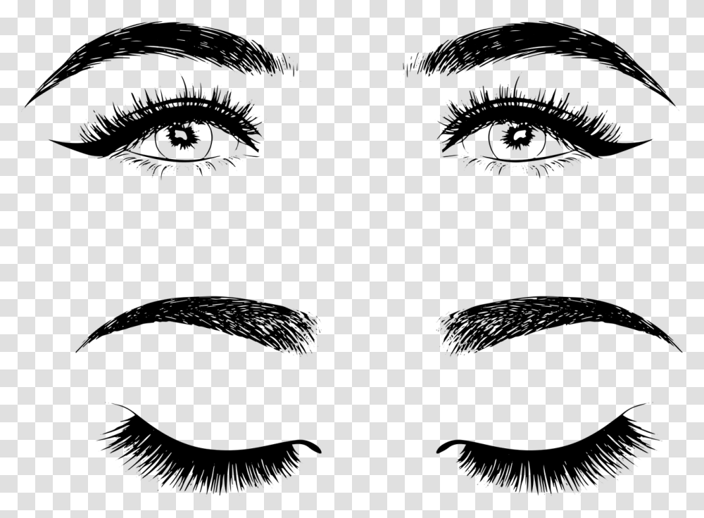 Eyelash Extensions, Gray, World Of Warcraft Transparent Png